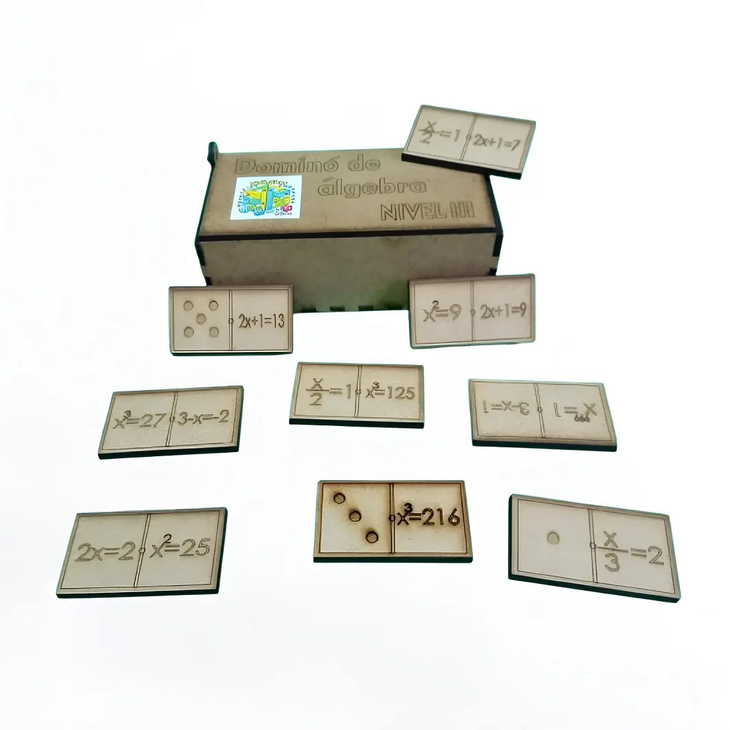 Dominó de álgebra – Kit completo - Imagen 7