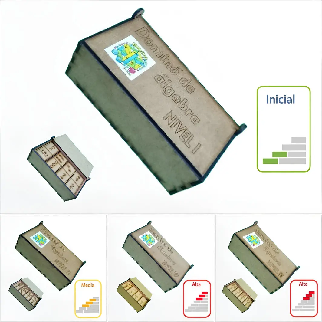 Dominó de álgebra – Kit completo