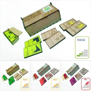 Dominó de fracciones – Kit completo