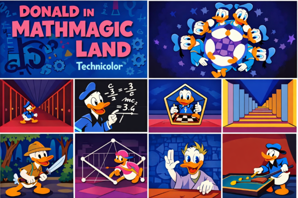 El Pato Donald en el País de las Matemáticas